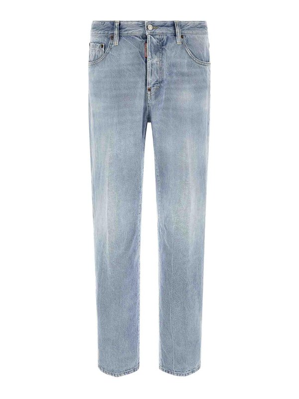 DSQUARED2: jeans dritti, a sigaretta - Jeans