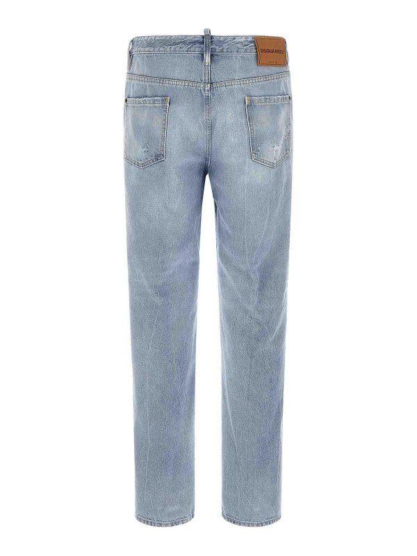 DSQUARED2: jeans dritti, a sigaretta online - Jeans