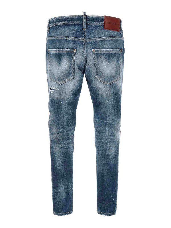 DSQUARED2: Jeans Rectos online - Vaqueros Rectos - Azul
