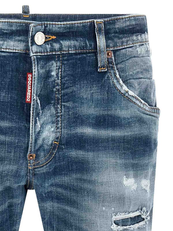 The Best Shops DSQUARED2: Jeans Rectos - Vaqueros Rectos - Azul