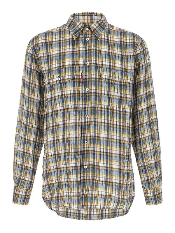 DSQUARED2: シャツ - シャツ - マルチカラー