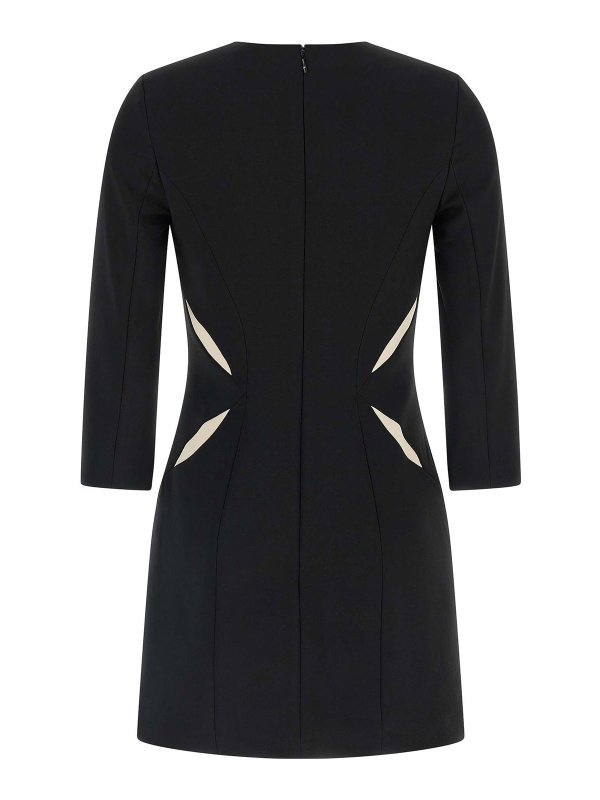 ELISABETTA FRANCHI: ニーレングスドレス online - 膝丈ドレス - 白