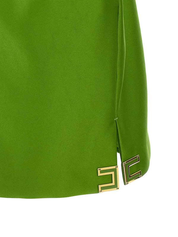 膝丈ドレス - 緑 shop online: ELISABETTA FRANCHI