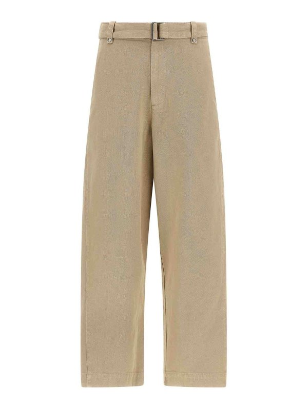 ENTIRE STUDIOS: カジュアルトラウザー - カジュアルパンツ - ベージュ