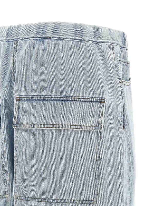 ショートパンツ - ライトブルー shop online: ENTIRE STUDIOS