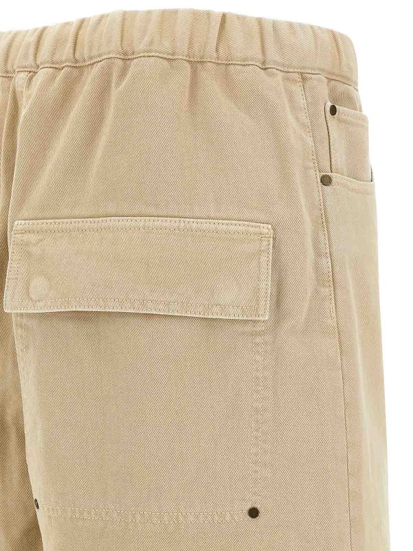 ショートパンツ - ベージュ shop online: ENTIRE STUDIOS