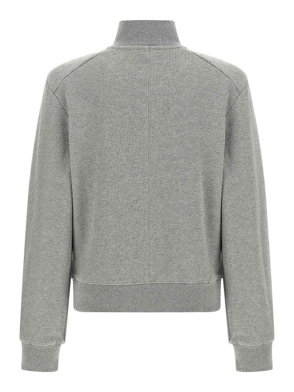 ENTIRE STUDIOS: Strickpullover mit Rundhalsausschnitt online - Rundhalspullover - Grau