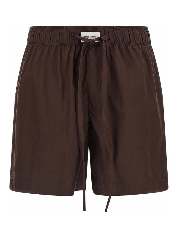 ENTIRE STUDIOS: Shorts - Short - Marron