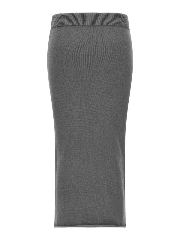 ENTIRE STUDIOS: Knielange und Midi Röcke online - Midirock - Grau