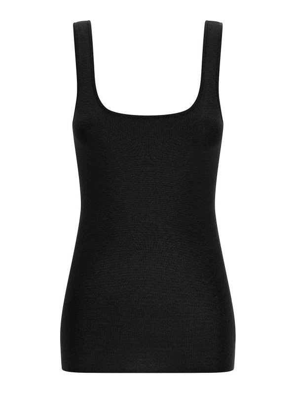 ENTIRE STUDIOS: Tops y camisetas sin mangas - Top - Negro