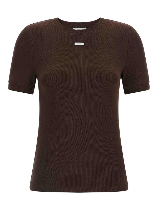 ENTIRE STUDIOS: T-shirts - T-Shirt - Braun