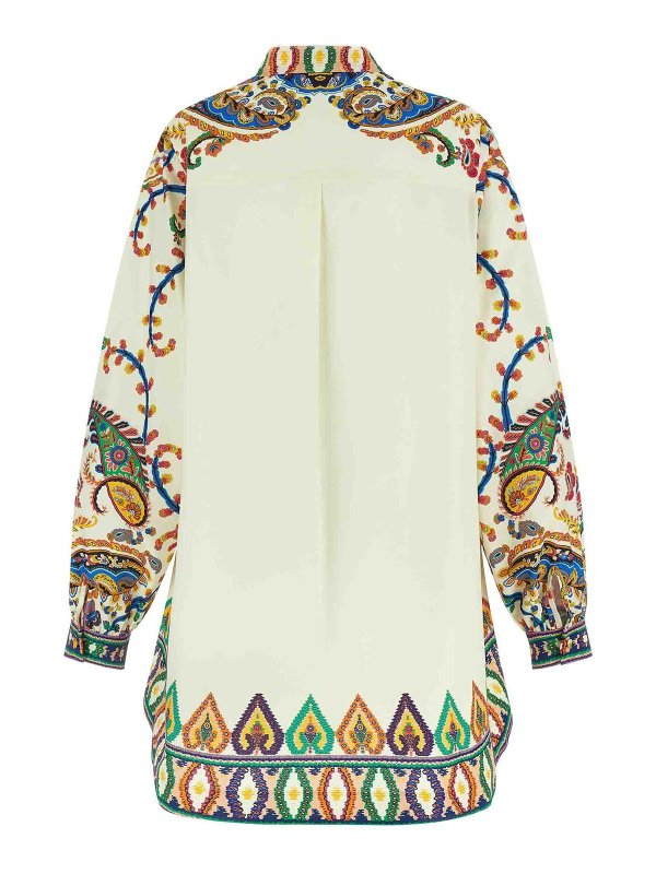 ETRO: ニーレングスドレス online - 膝丈ドレス - マルチカラー