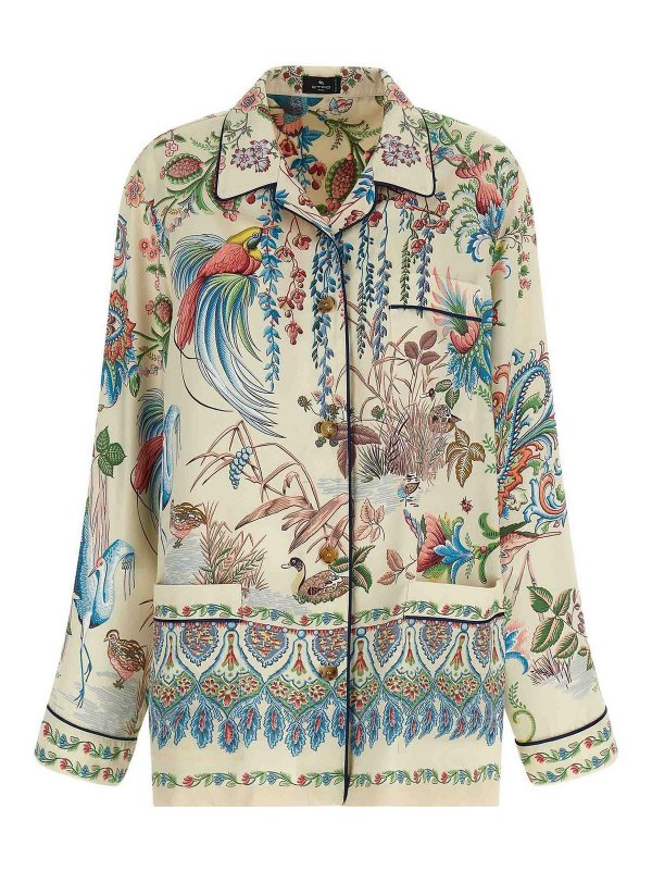 ETRO: camicie - Camicia stampata