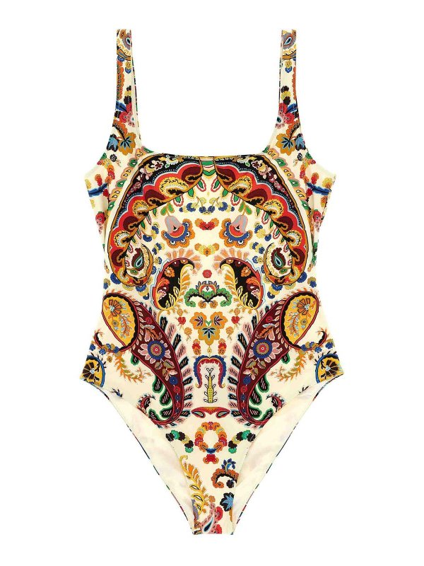 ETRO: one-piece - Floral  One-Piece Swimsuit