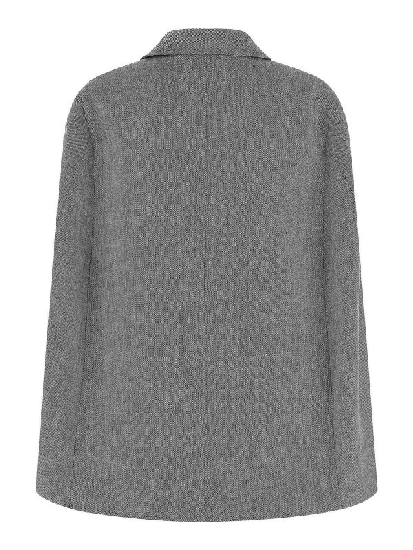 FEDERICA BONIFACI: Capes & Ponchos online - Cape - Grau