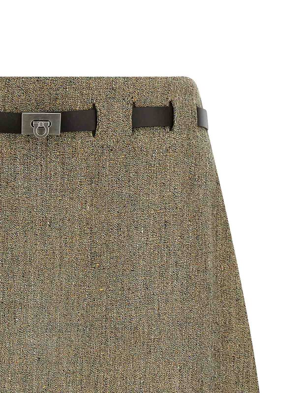 The Best Shops FERRAGAMO: Jupes midi et au genou - Jupe Midi - Multicolore
