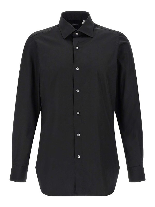 FINAMORE 1925: シャツ - シャツ - 黒