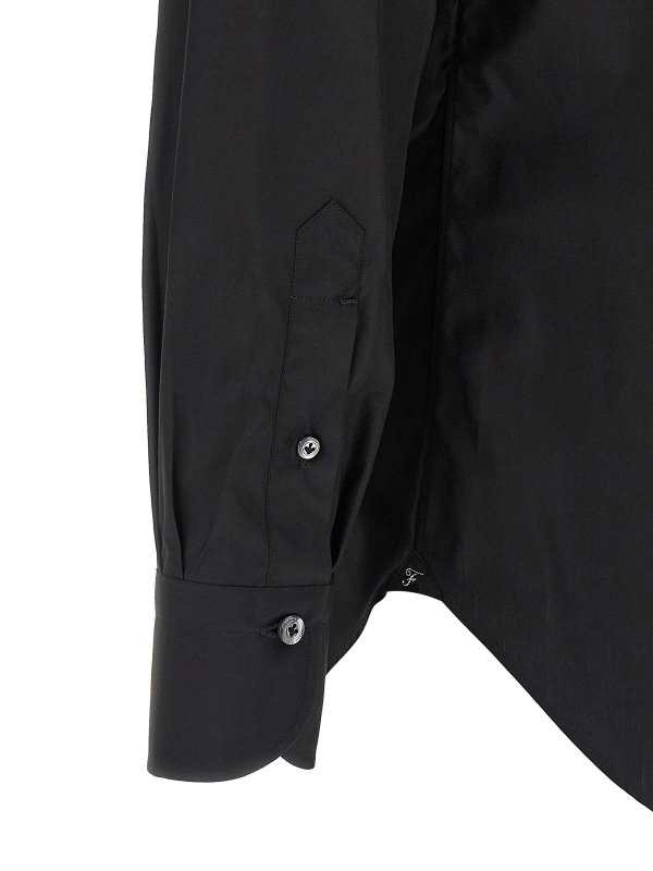 シャツ - 黒 shop online: FINAMORE 1925