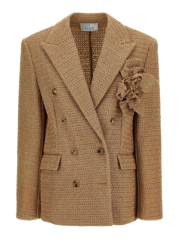 GIUSEPPE DI MORABITO: Blazer - Blazer - Beige