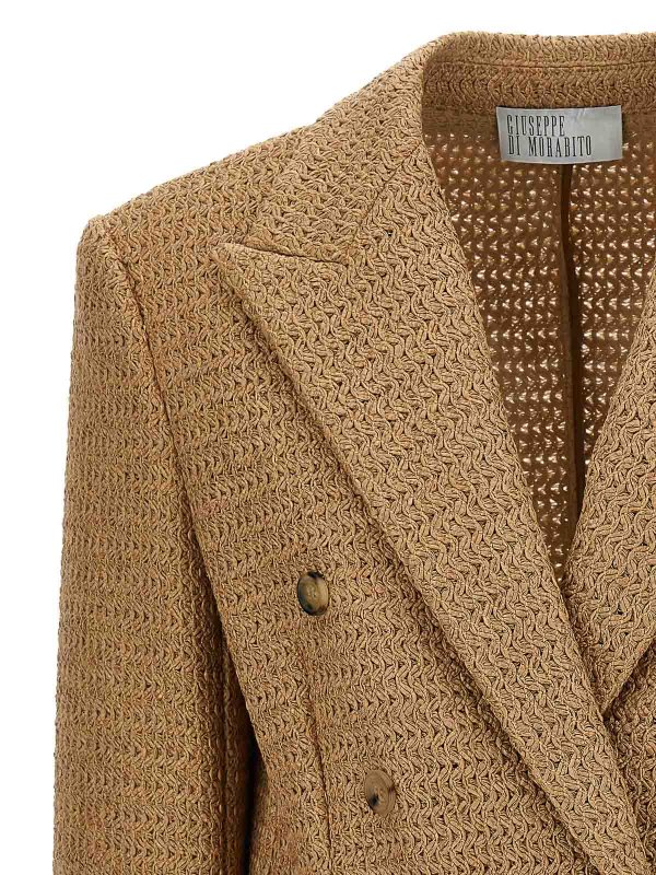 The Best Shops GIUSEPPE DI MORABITO: Blazer - Blazer - Beige