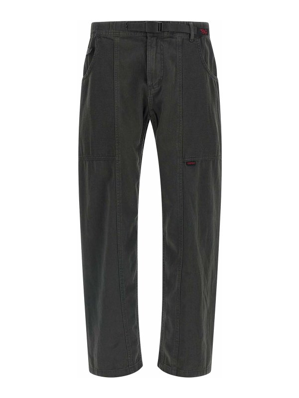 GRAMICCI: カジュアルトラウザー - カジュアルパンツ - グレー