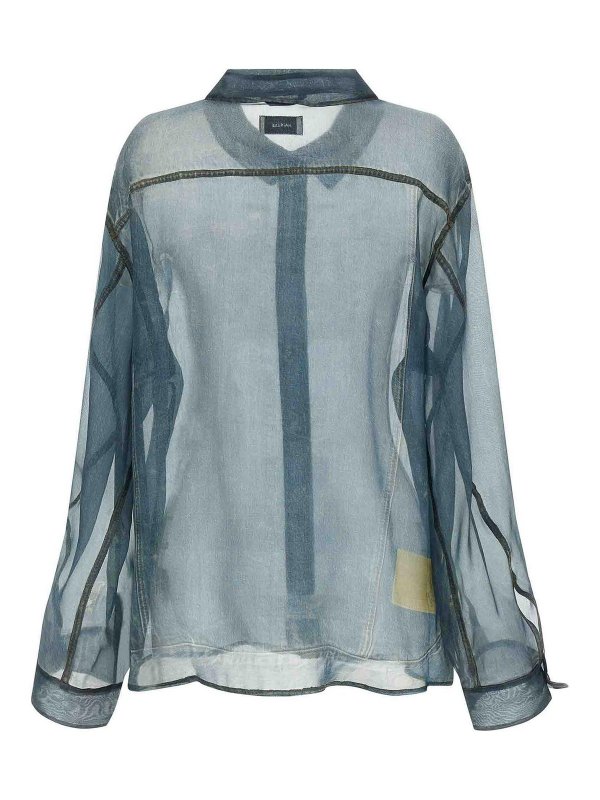 HAIKURE: シャツ online - シャツ - ブルー