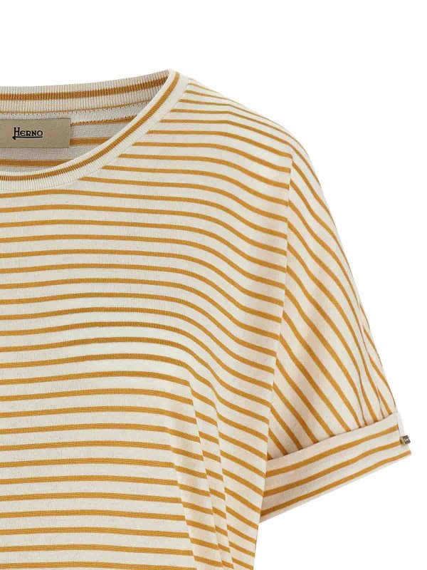 The Best Shops HERNO: T-shirts - T-Shirt - Gelb