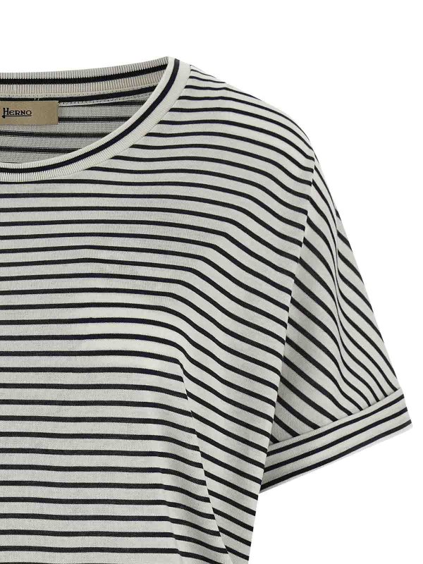 The Best Shops HERNO: T-shirts - T-Shirt - Blau
