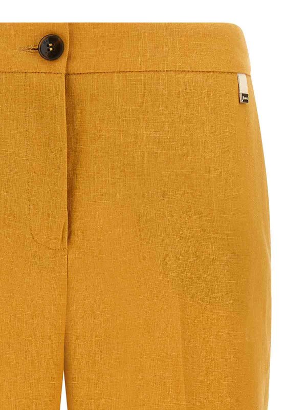 The Best Shops HERNO: casual trousers - Linen Trousers