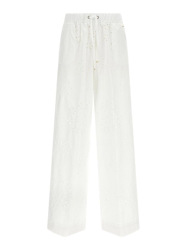 HERNO: Casual Hosen - Casual Hose - Weiß