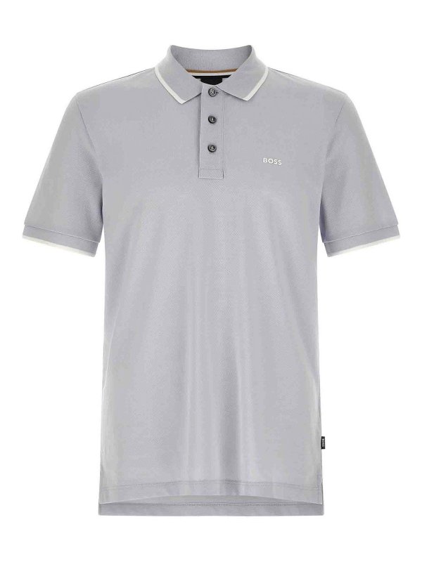 Hugo Boss: Poloshirts - Poloshirt - Hellblau