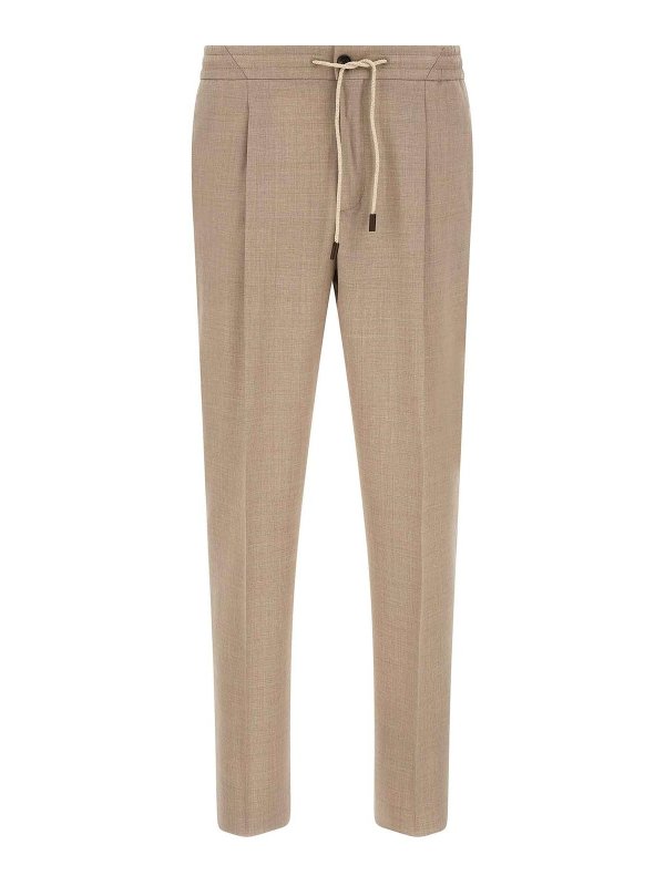 INCOTEX: Casual Hosen - Casual Hose - Beige