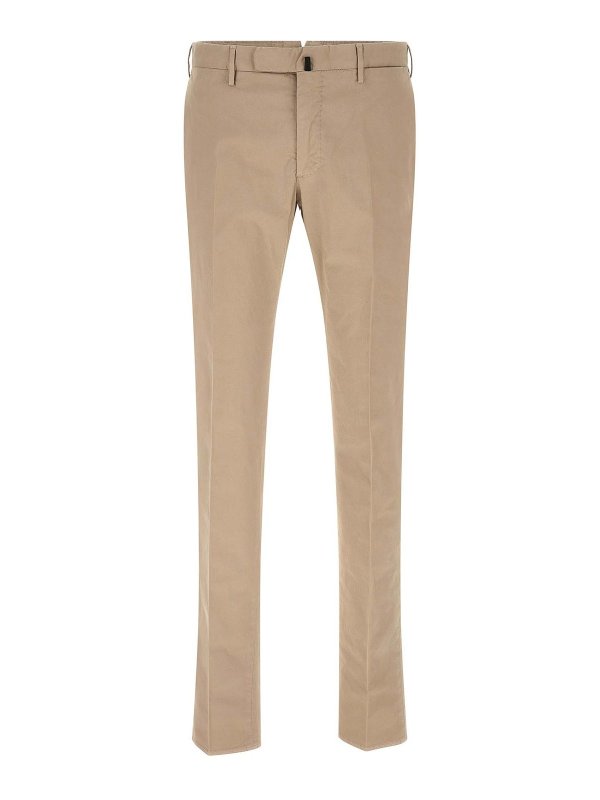 INCOTEX: カジュアルトラウザー - カジュアルパンツ - ベージュ
