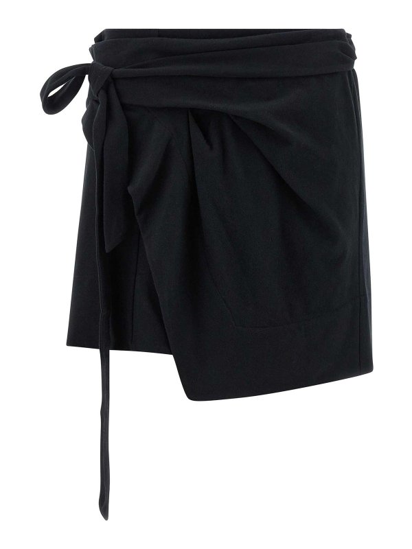 ISABEL MARANT: ミニスカート - ミニスカート - 黒