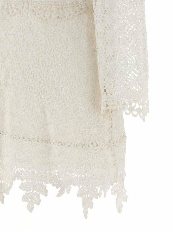 膝丈ドレス - 白 shop online: ISABEL MARANT