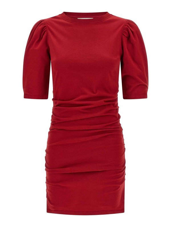 ISABEL MARANT: ニーレングスドレス - 膝丈ドレス - 赤