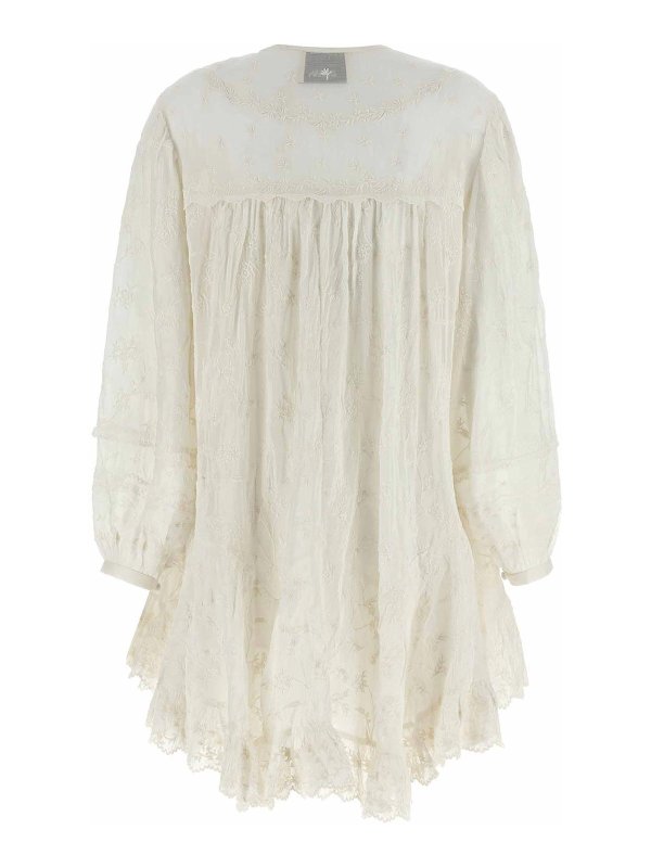 ISABEL MARANT: ニーレングスドレス online - 膝丈ドレス - 白