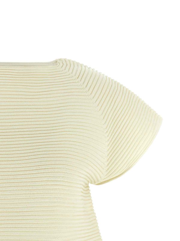 The Best Shops ISSEY MIYAKE: Knielange Kleider - Knielanges Kleid - Gelb