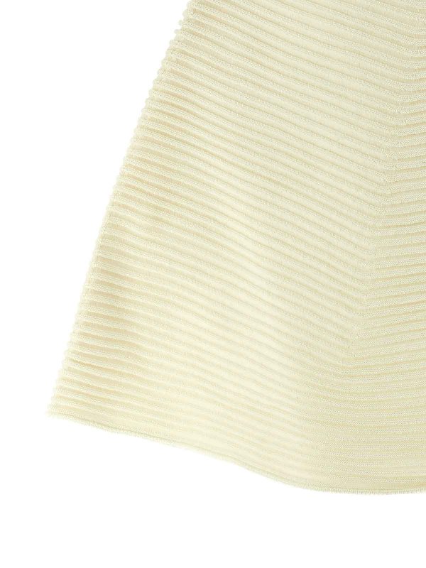 Knielanges Kleid - Gelb shop online: ISSEY MIYAKE