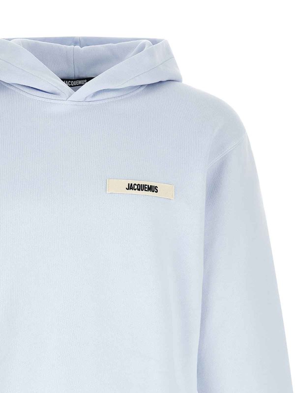 The Best Shops JACQUEMUS: Sweatshirts und Pullover - Sweatshirt - Hellblau