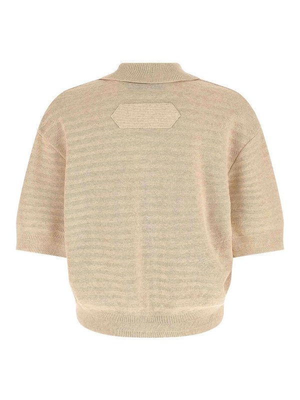 JACQUEMUS: ポロシャツ online - ポロシャツ - ベージュ