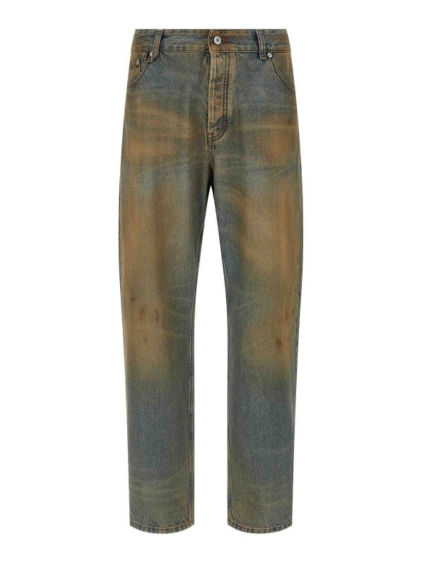 JACQUEMUS: ストレートジーンズ - ストレートジーンズ - マルチカラー