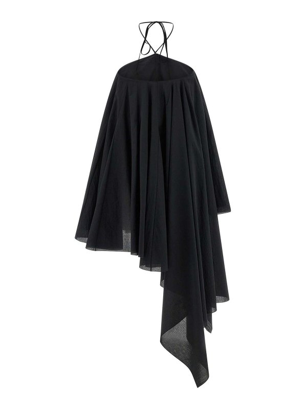 JACQUEMUS: ニーレングスドレス online - 膝丈ドレス - 黒