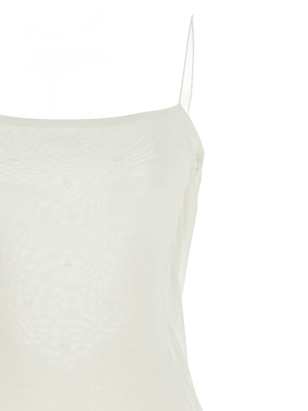 The Best Shops JACQUEMUS: ニーレングスドレス - 膝丈ドレス - 白