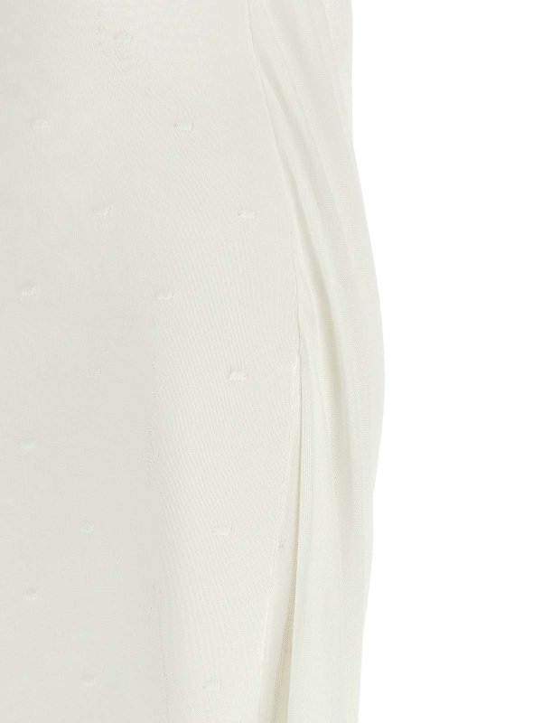 膝丈ドレス - 白 shop online: JACQUEMUS