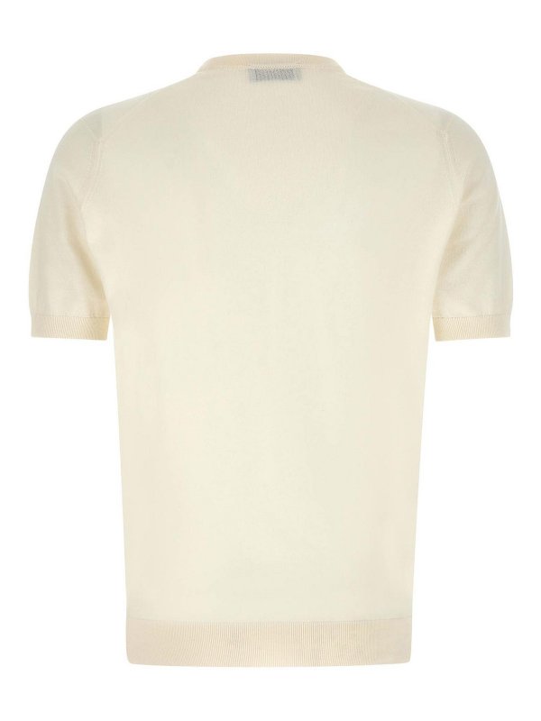 JOHN SMEDLEY: T-shirts online - T-Shirt - Weiß