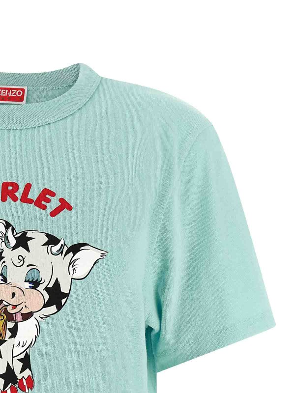 The Best Shops KENZO: T-shirts - T-Shirt - Hellblau