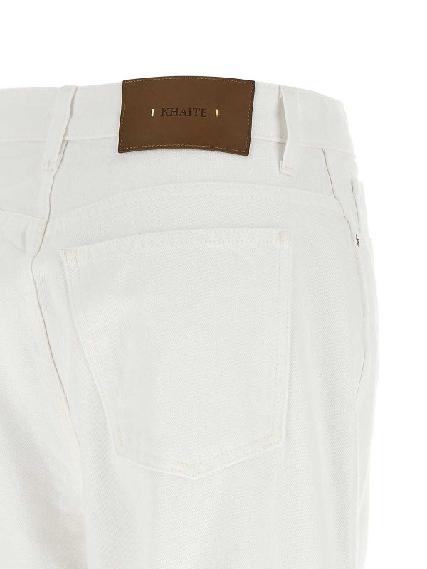 Vaqueros Rectos - Blanco shop online: KHAITE