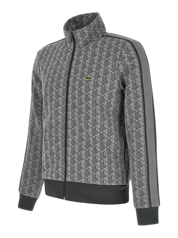 The Best Shops LACOSTE: スウェット＆セーター - スウェットシャツ/セーター - グレー