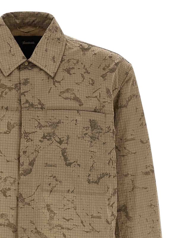 The Best Shops LAMINAR: Blusen - Bluse - Beige